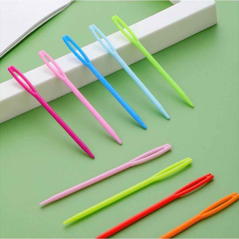 Kim nhựa khâu len 7cm (Túi 2 cây)