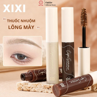 Gel nhuộm lông mày kem Xixi lên màu tự nhiên không lem Mascara chuốt lông mày cực mịn