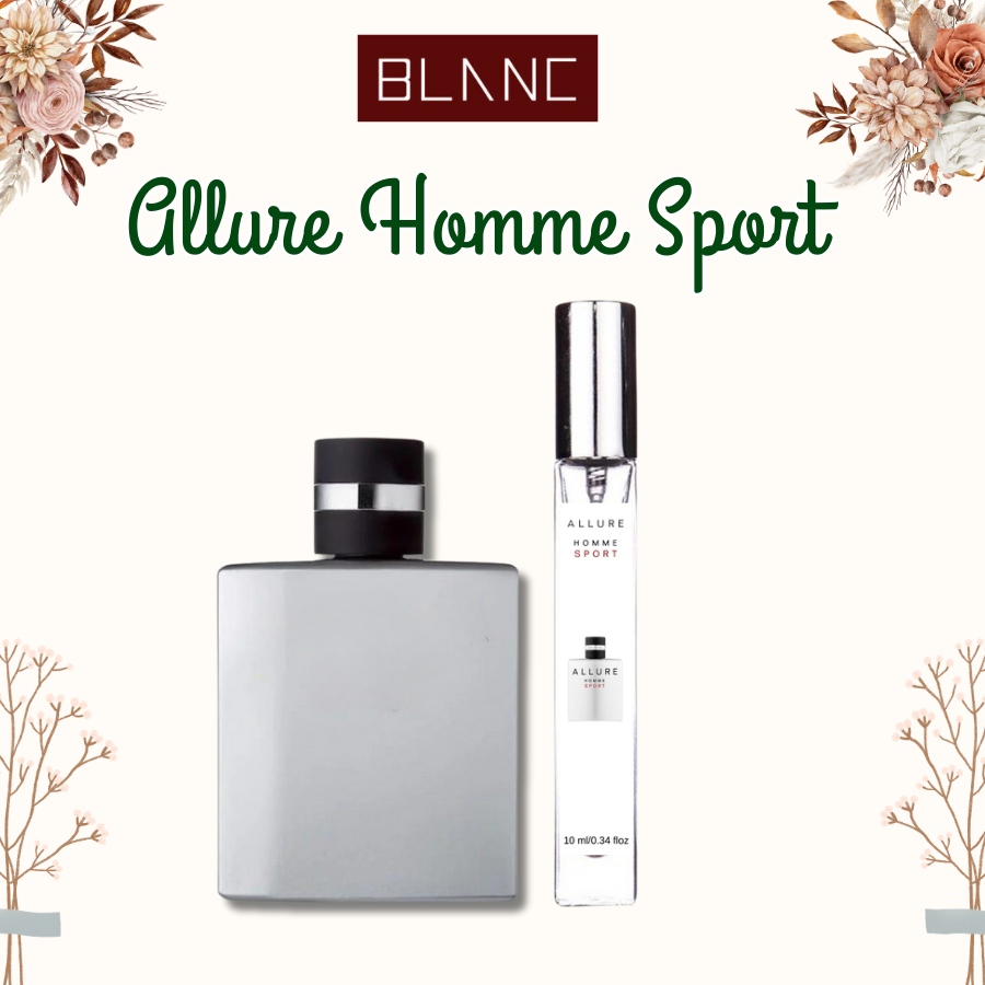 Nước Hoa Nam Chiết Allure Homme Sport BLANC PERFUME, Dầu Thơm Hương Gỗ