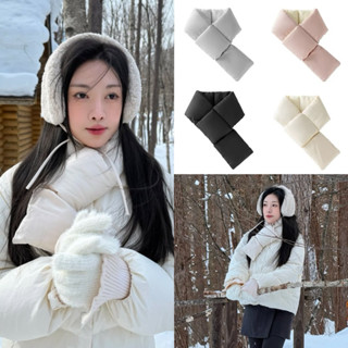LAROSABYH Khăn choàng cổ quàng cổ phao ấm áp mẫu mới 2024 [K040]