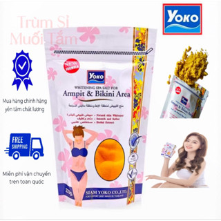 Muối Tắm Tẩy TBC giảm thâm Làm Sáng Da Vùng Nách Và Bikini YOKO WHITENING SPA SALT