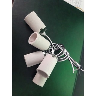 5 Chui đèn sứ E14, E27 có dây
