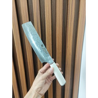 dao làm bếp , thái thịt nội địa nhật mới 99% ( cán màu trắng)