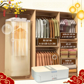 Máy Sấy Quần Áo Gấp Gọn Treo Tường Thiết Kế Sang Trọng Nhỏ Gọn Tiết Kiệm Điện Công Nghệ Sấy 3D