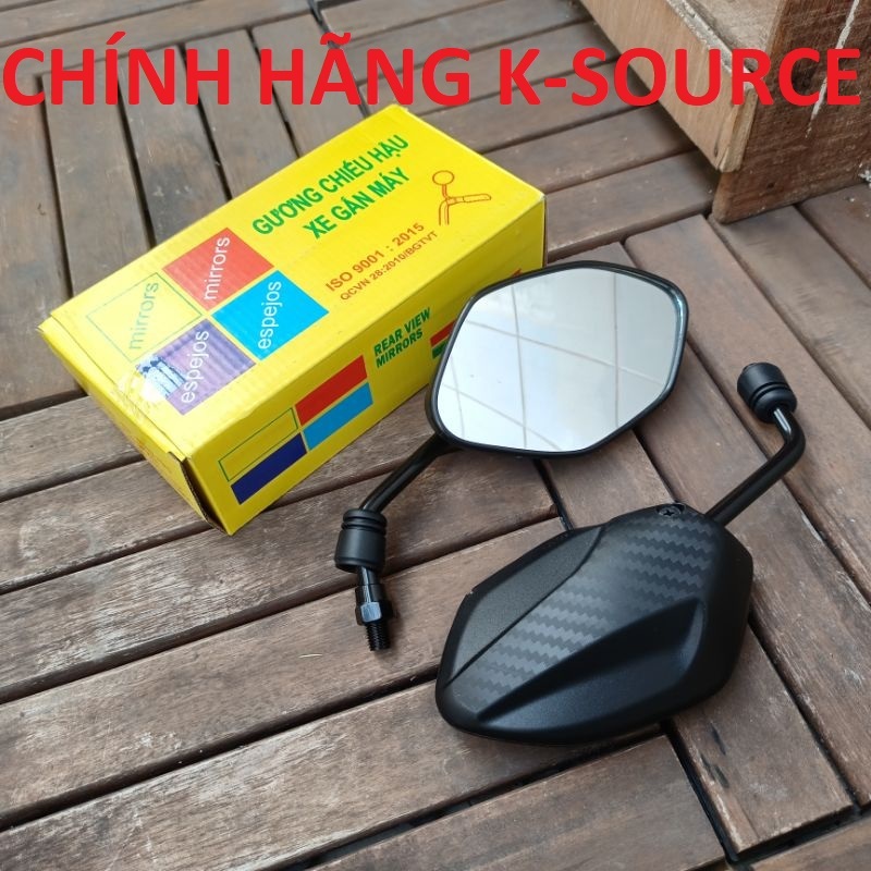 GƯƠNG CHIẾU HẬU KIỂU A.B CHÂN NGẮN HÀNG NHƯ ZIN GẮN MỌI LOẠI XE