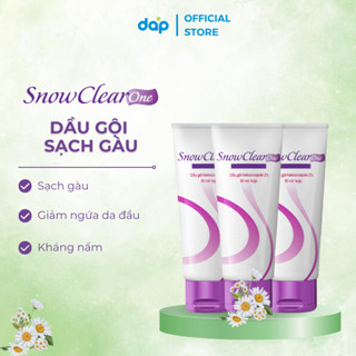 Combo 3 tuýp dầu gội SnowClear One giúp sạch gàu, sạch nấm da đầu