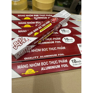 Cuộn Giấy Bạc Nấu Nướng Dày Kích Thước Cao Cấp Dùng Cho Lò Nướng Và Nồi Chiên Không Dầu