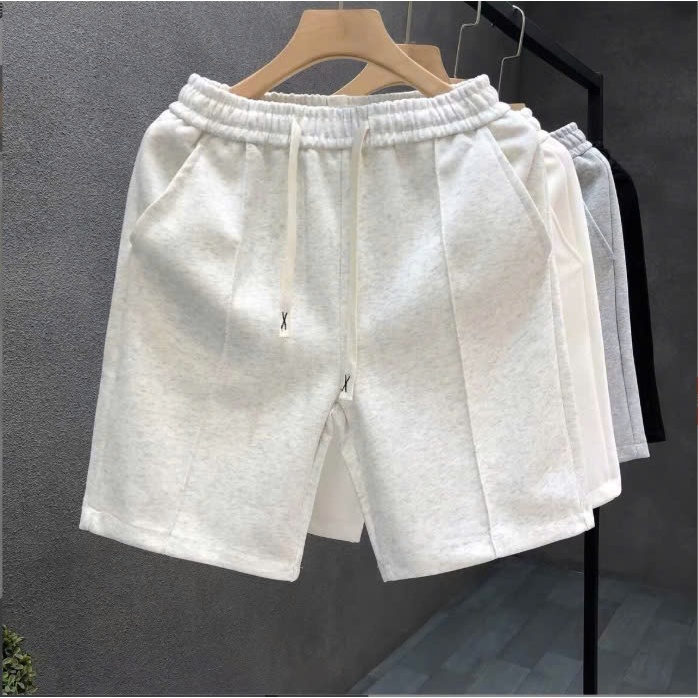 Quần Short Nam PN STORE Form Trên Gối Vải Nỉ 2Da Mềm Mại Thoải Mái Thoáng Mát Phong Cách Hàn Quốc QS07