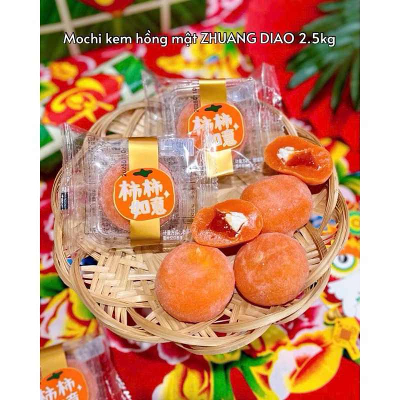 Bánh Mochi Kem Hồng Mật Siêu Ngon