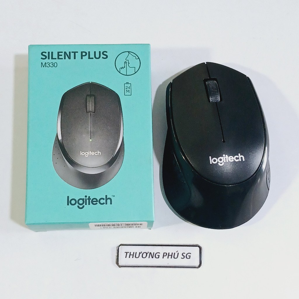 Chuột không dây Logitech Wireless M330 + Tặng Pin