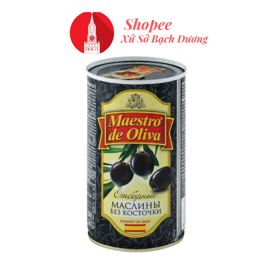 Ô liu đen 300g hiệu Maestro của Nga