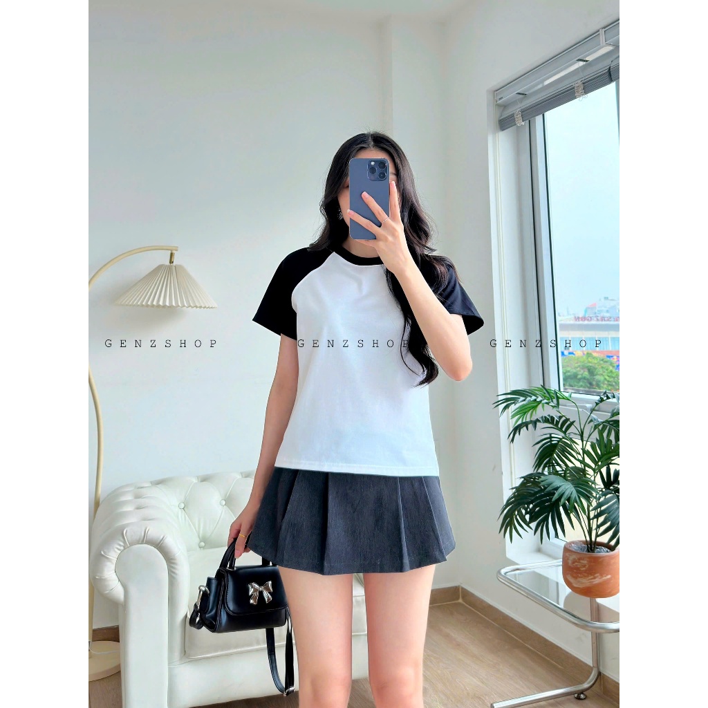 ÁO THUN BABYTEE RAGLAN PHỐI TAY TRƠN DỄ PHỐI ĐỒ TRENDING BBT2026 | BigBuy360 - bigbuy360.vn