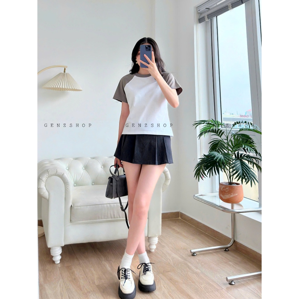 ÁO THUN BABYTEE RAGLAN PHỐI TAY TRƠN DỄ PHỐI ĐỒ TRENDING BBT2026 | BigBuy360 - bigbuy360.vn
