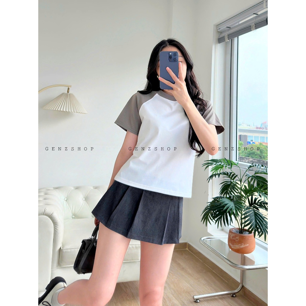 ÁO THUN BABYTEE RAGLAN PHỐI TAY TRƠN DỄ PHỐI ĐỒ TRENDING BBT2026 | BigBuy360 - bigbuy360.vn