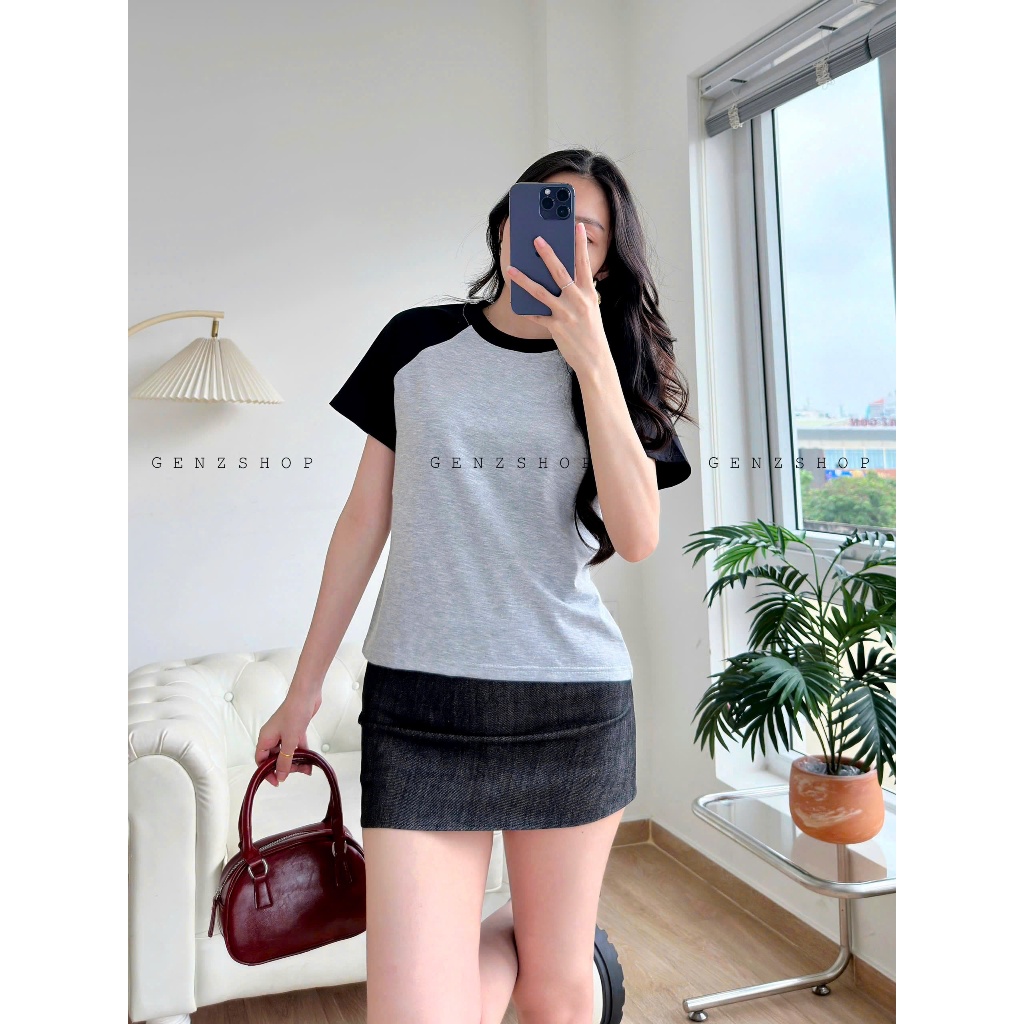ÁO THUN BABYTEE RAGLAN PHỐI TAY TRƠN DỄ PHỐI ĐỒ TRENDING BBT2026 | BigBuy360 - bigbuy360.vn