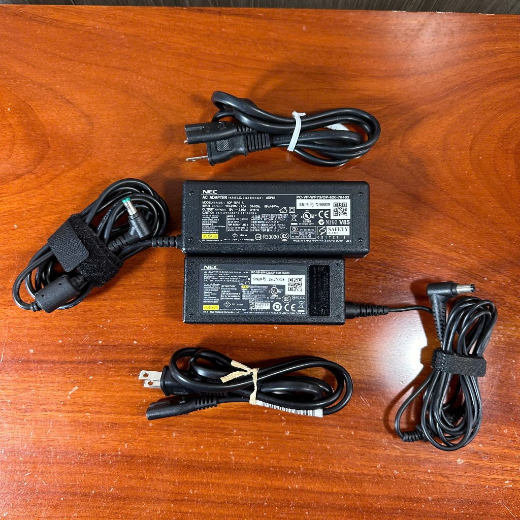 Bộ sạc laptop Nec, Fujistu | bóc máy Nhật | 65W | BH 12 tháng