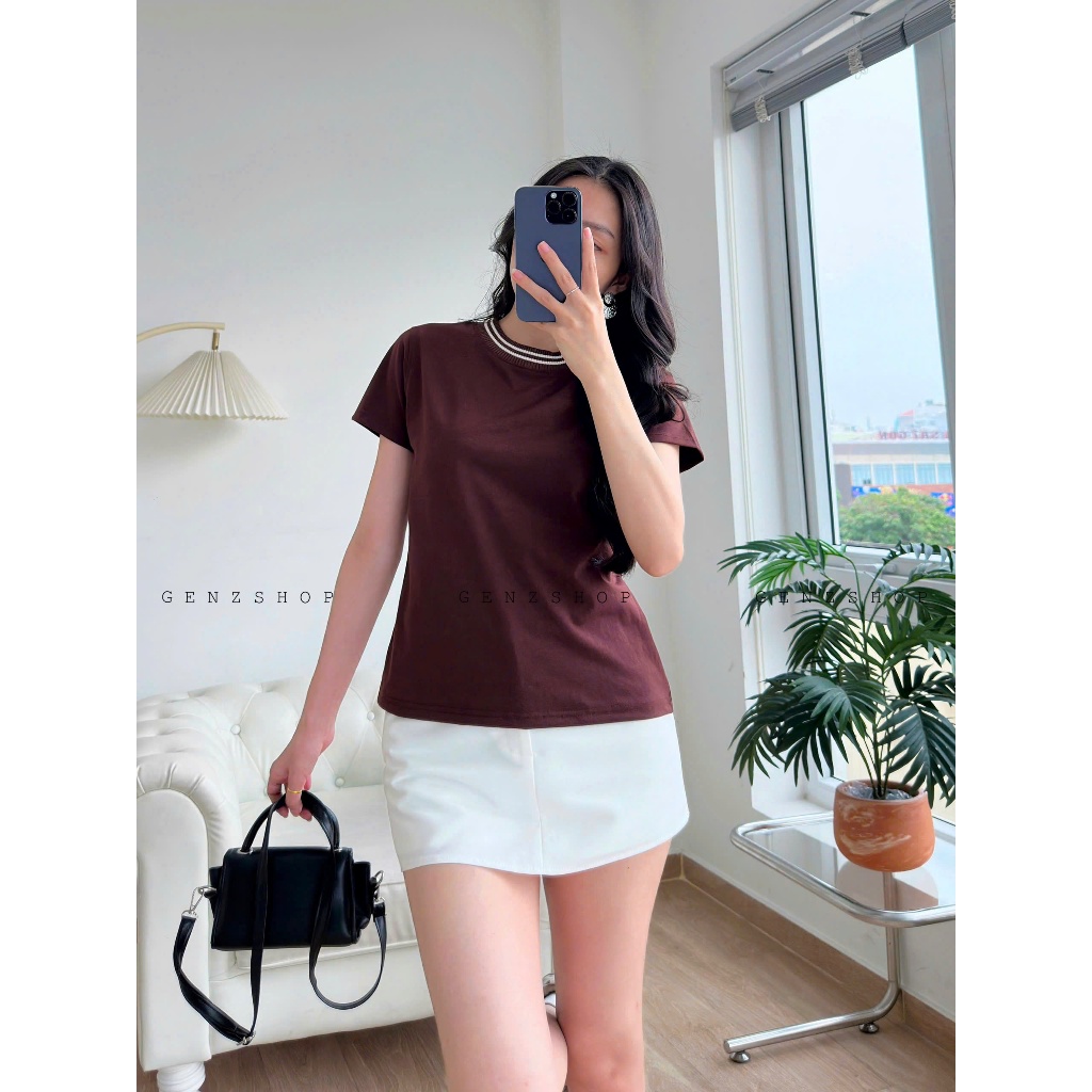 ÁO THUN CỔ PHỐI FORM BABYTEE TRƠN  DỄ THƯƠNG ĐƠN GIẢN GENZBBT26 | BigBuy360 - bigbuy360.vn