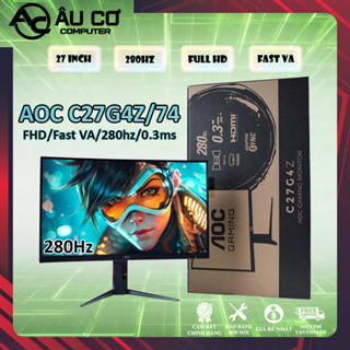 [SIÊU PHẨM] Màn Hình Gaming 280hz 27 inch AOC C27G4Z/74 CONG (FHD/Fast VA/0.3ms) - Bảo hành 36T