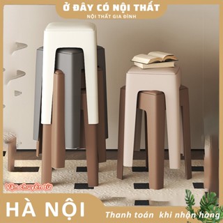 Ghế Đôn Nhựa Quán Cafe Ghế nhựa cao xếp gọn Size To Nhiều Màu sắc đa dạng sang trọng