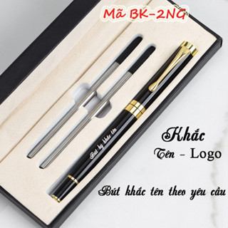 Bút ký khắc tên cao cấp KTBOOK 2NG, ngòi 0.5mm khắc tên theo yêu cầu Quà tặng sếp, thầy cô, giáo bạn bè