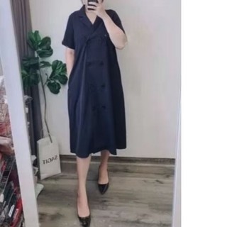 ĐẦM SUÔNG CỔ VEST SANG