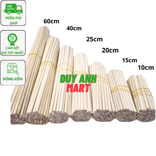 Que Tre Tròn [1 Kg; 500g] Trang Trí Decor, Handmade, Đồ Chơi, Que Tính, DIY