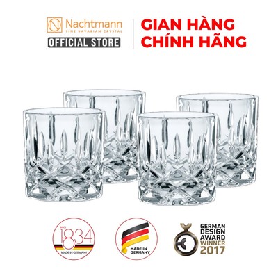 Bộ 4 ly pha lê SOF Nachtmann Noblesse, hàng chính hãng.
