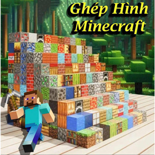 Nam Châm Minecraft DIY Hình Khối, Đồ Chơi Lắp Ghép Mô Hình Sáng Tạo Cho Bé, Giáo Dục Cho Trẻ Em