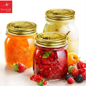 Lọ thủy tinh nắp vặn Quattro 700ml đựng đồ khô, mứt, bánh kẹo [349760]