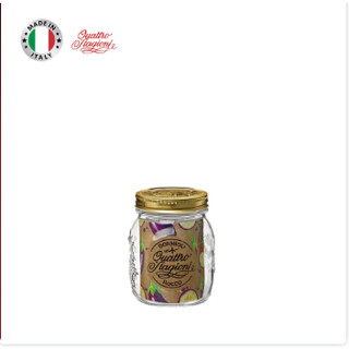 Lọ thủy tinh nắp vặn Quattro 700ml đựng đồ khô, mứt, bánh kẹo [349760]