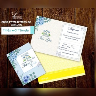 Combo 20 Thiệp mời tân gia GL11x15cm