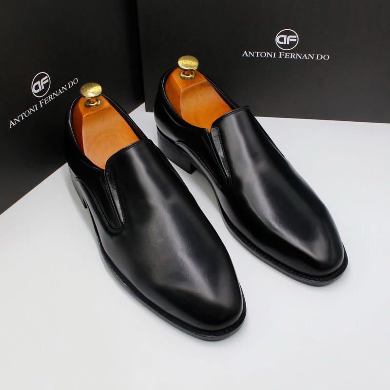 Giày Công Sở Loafer Nam Da Bò Nhập Khẩu Ý Đế Phíp Antoni Fernando AF3503