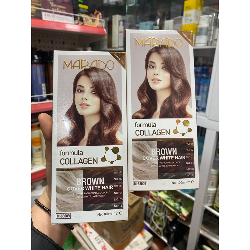 ☘️NHUỘM PHỦ BẠC MÀU THỜI TRANG MARADO