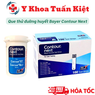 ✅ Que thử đường huyết Bayer Contour Next