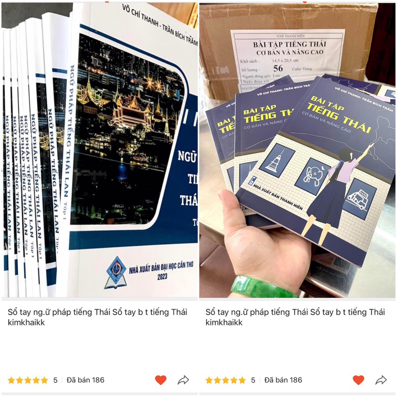 kimkhaikk Sổ tay a5 màu xanh ng, u, ph, a, p tiếng thái Sổ tay a5 màu tím b, a, i, t, a, p