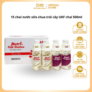  15 Chai Nước Sữa Chua Trái Cây Lên Men Nước Uống Dinh Dưỡng Cho Ngày Hè 