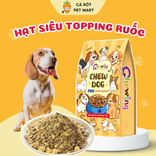 Hạt Cho Chó Mix SIÊU RUỐC CHEW DOG 2KG  Thức Ăn Siêu Topping Hỗ Trợ Kén Ăn Tiêu Hóa Tốt