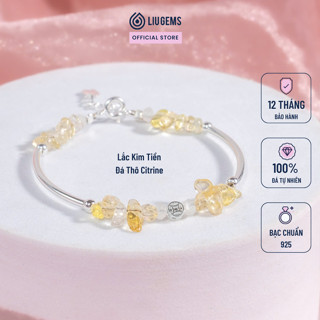 Lắc Tay Bạc 925 Đá Thô Tự Nhiên Cá Tính Trẻ Trung Thời Trang Mang Năng Lượng Tích Cực VTDT03