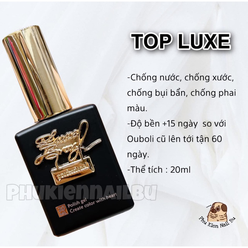 Base Top LUXE 20ml cao cấp chính hãng
