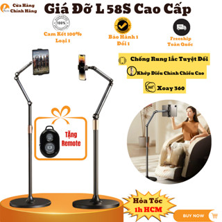 Giá Đỡ L58S Điện Thoại Ipad Cao Quay Video Chữ Z Thay Đổi Độ Cao Livestream Chụp Ảnh Chống Rung Hello Store