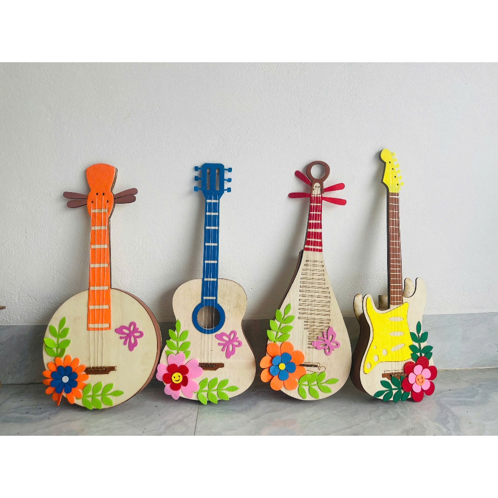 Đàn gỗ các loại Bộ âm nhạc - Đồ mầm non