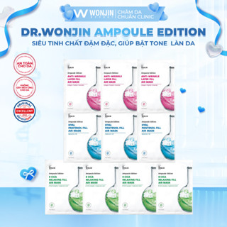 Combo 10 Mặt Nạ Siêu Tinh Chất MIX DR WonJin Ampoule Edition Fill Air 27g(KHÔNG HỘP) [B2]