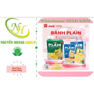 MEIJI - Bánh PLAIN CRACKER WITH OAT 104g