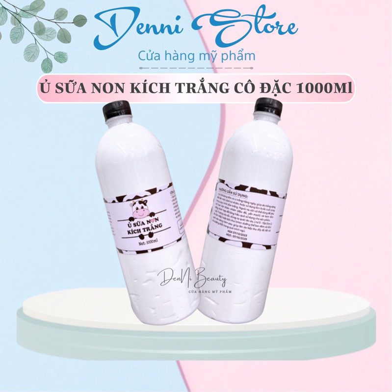 (Chất Cô Đặc) Chai Ủ Sữa Non Kích Trắng Con Bò 950ml - mỹ phẩm denni