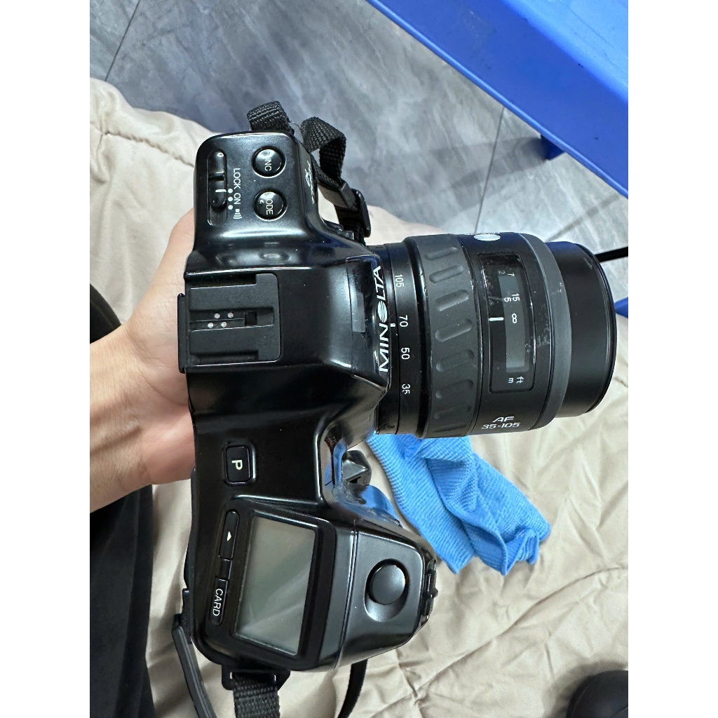 Minolta AF 35-105 f4-5.6 zoom lens ngoại hình đẹp - Lens máy ảnh