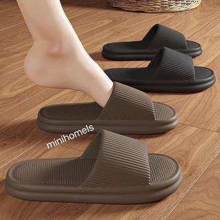  Dép lê Nam Nữ Kẻ Tăm Mùa Hè  - Dép lê đi trong nhà văn phòng êm chân chống trơn trượt mềm mại  si hot  