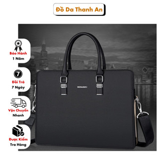 Cặp Da Nam, Túi Xách Công Sở Cặp Văn Phòng Cao Cấp KUQIDAISHU Chất liệu Da PU Slim Cực Bền CD065