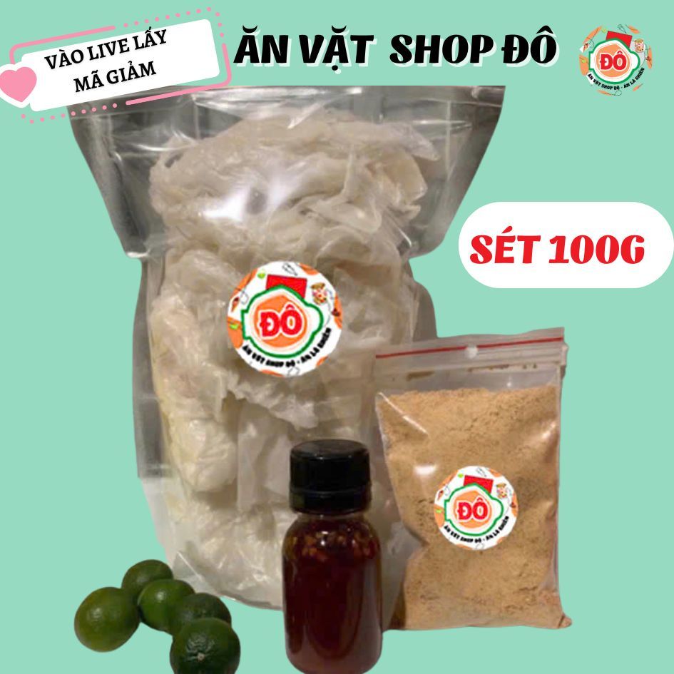  Combo bánh tráng phơi sương  ủ bơ  muối sặc sốt tắc shop đô ăn vặt 