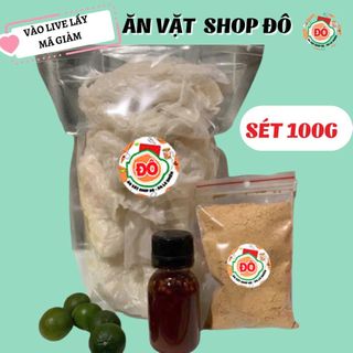  Combo bánh tráng phơi sương  ủ bơ  muối sặc sốt tắc shop đô ăn vặt 
