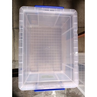 THÙNG CHỮ NHẬT TRONG SUỐT 35 LÍT